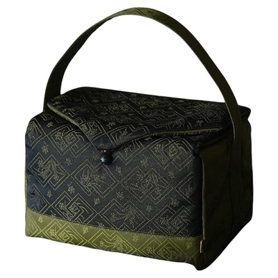 慢蓝高端户外便携旅行茶具收纳包