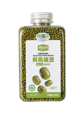 黛西农场有机0添加绿豆430g