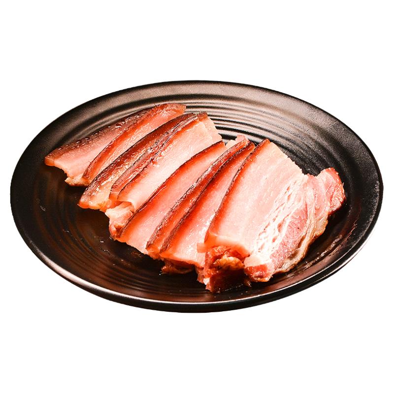 正宗重庆特产开州举子农家风味特产精品五花烟熏腊肉500g精装咸肉