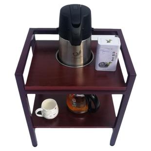 棋牌室茶楼双层加厚大桌面麻将桌边几麻将室麻将机水壶茶几茶水架