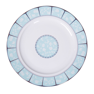 牛排盘欧式陶瓷餐具盘子家用大号菜盘10寸创意浅盘骨瓷平盘西餐盘