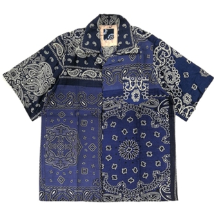 SONOFLOONG夏威夷腰果花古巴领短袖衬衫FREE EDGE SHIRT非VISVIM