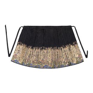 云涧山【千字文】仿妆花织金八分马面裙小个子国风日常新中式套装