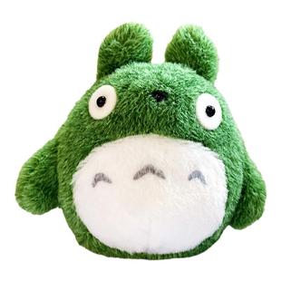 日本原装正版Totoro宫崎骏绿色龙猫毛绒公仔礼物可爱布娃娃礼盒装