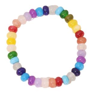 TENCOO叠戴手链Coral天然石多宝手串 小众水晶手链