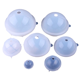 水晶球全圆球体硅胶模具整球圆球diy摆件礼物永生花干花滴胶模具