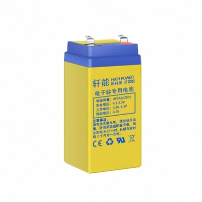 家用大容量4v4ah6V5ah通用电子秤