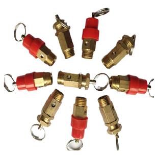 弹簧式空压机安全阀气泵安全阀小红帽安全阀全铜安全阀无塔供水阀