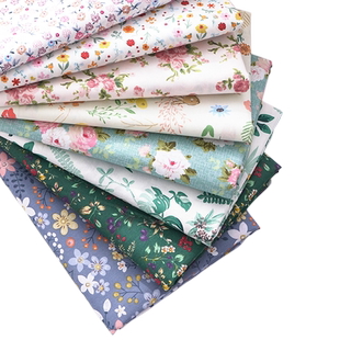 全棉小碎花布料纯棉宝宝娃衣夏季裙子衣服手工diy田园风棉布面料