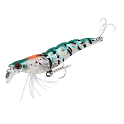 ALLBLUE70mm7克虾形硬饵