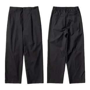 BURCS春夏Solotex抗皱防水长裤子直筒垂感九分裤高智免烫西裤男