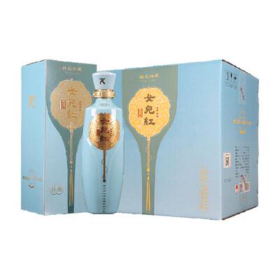 女儿红桂花林藏黄酒500ml*6瓶