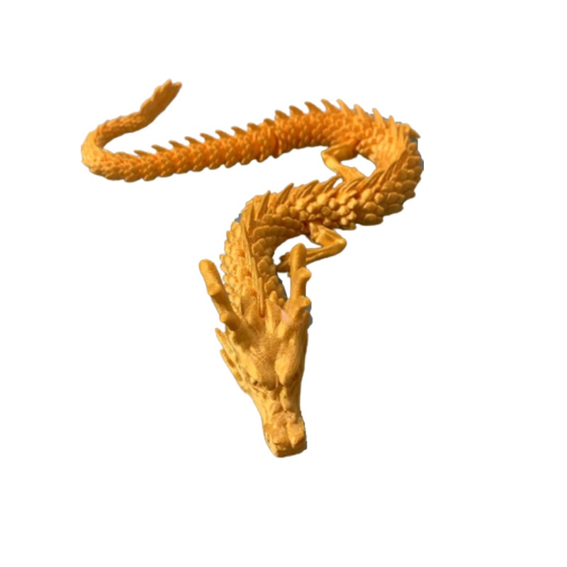 3D打印龙手板活动关节龙中国龙神龙3D打印服务加工模型 45CM PLA