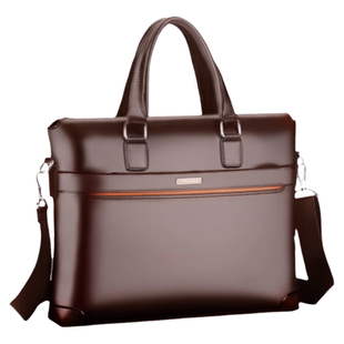 男款包包手提包男真皮商务高级感休闲横款简约男士公文包牛皮挎包