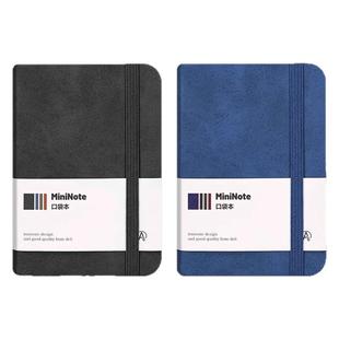 得力a7笔记本子便携式记事本学生随身迷你口袋型简约随手记单词本小号备忘录日记本a6小本子pu皮面本