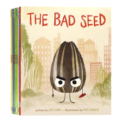 The Bad Seed 坏种子系列8册 英文原版绘本 Good Egg优良蛋 Cool Bean酷豆子 Couch Potato沙发马铃薯 良好行为习惯养成趣味故事书
