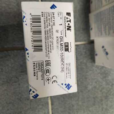 议价伊顿穆勒DILM32-10(RDC24)进口直流接触器UL CSA认证齐全设备