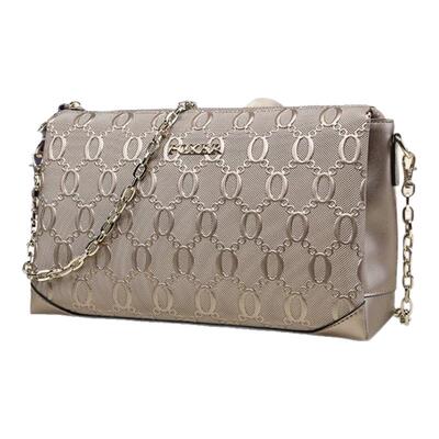 包包女金狐狸牛皮高级名牌斜挎包