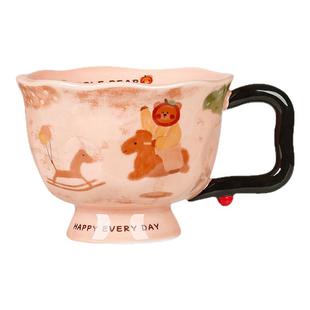 JOJO'S L. PD.limit.艺术感马克杯伴手礼喝水家用苹果熊杯 | 额度