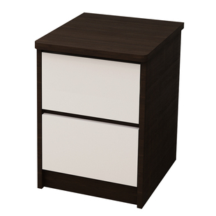 迷你新款黑胡桃色床头柜2025303540cm小户型卧室超窄床边柜储物柜