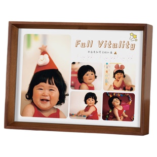 儿童成长照片相框摆台高级感宝宝写真洗照片做成相框照片定制diy