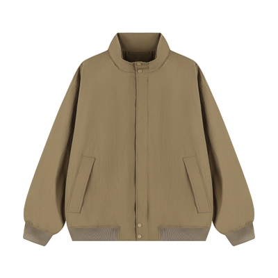 GOOZIMADE美式哈灵顿立领夹克