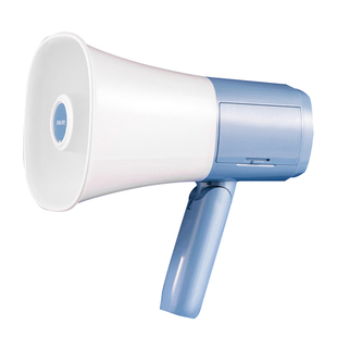 得力录音喇叭扬声器户外摆地摊叫卖宣传音箱大声公手持喊话扩音器