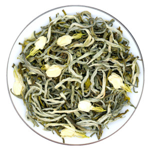 浓香型广西横县茉莉白毫送杯子