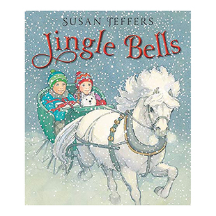 【现货】英文原版 铃儿响叮当 Jingle Bells 精装 Susan Jeffers 英语绘本故事图画书进口童书3-6岁