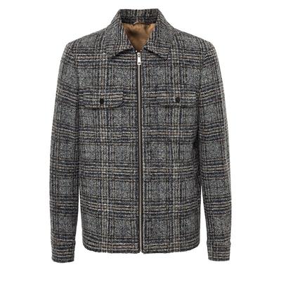 威斯康尼男夹克千鸟格尔