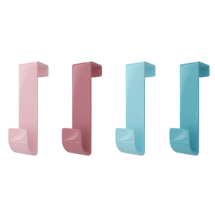 柜门专用挂钩免打孔厨房橱柜门背式挂钩Z型衣柜门工位抽屉挂包钩