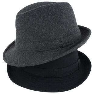男士礼帽春秋季保暖帽子中老年人爵士帽商务高端老人帽品牌父亲