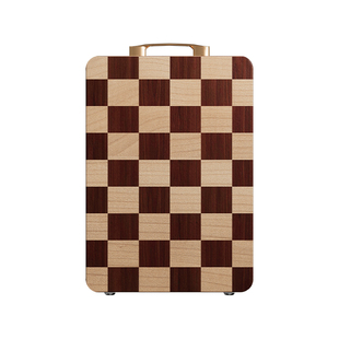 velosan温仑山棋盘格实木菜板防霉抗菌家用食品级切菜板砧板案板