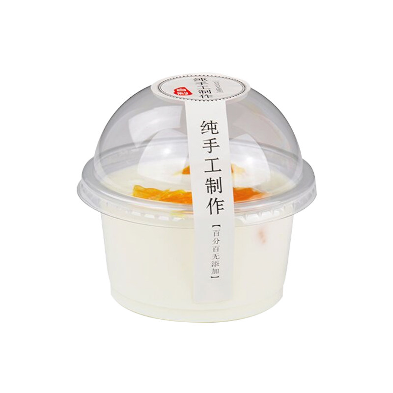 布丁双皮奶杯子商用一次性耐高温
