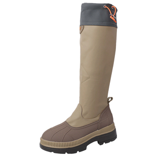 厚底野鸟协会雨靴子女夏款2025新款外穿长靴防水防滑工作鞋高筒靴