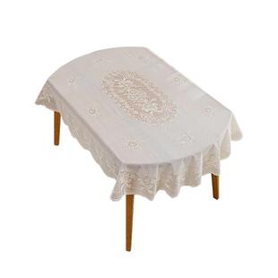 长椭圆形餐卓桌布轻奢高级感高端长方形桌布免洗防油防水台布茶几