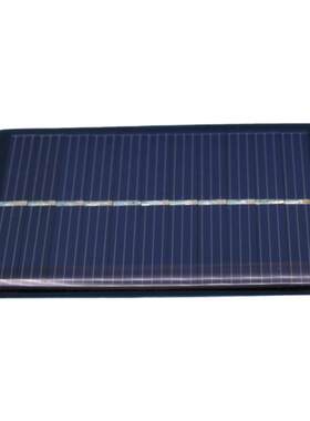 多晶硅太阳能电池板5.5V110mA手机充电LED灯旅游便携光伏移动电源