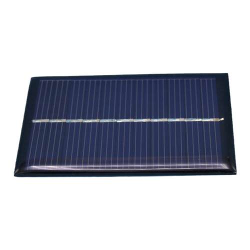多晶硅太阳能电池板5.5V110mA手机充电LED灯旅游便携光伏移动电源