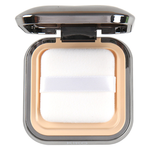 kiko粉饼粉扑专用适配替换植绒粉扑蜜粉扑定妆薄款方形白色小号