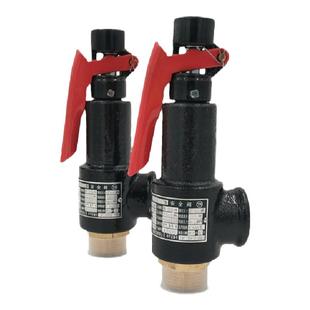 A27W-16T10富羽弹簧式安全阀储气罐蒸汽锅炉丝扣泄压阀DN15 20 25