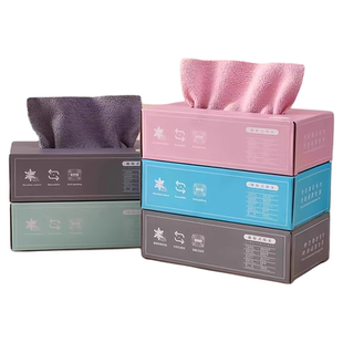 懒人抹布厨房一次性可水洗干湿两用加厚去油清洁纸巾不沾油洗碗布