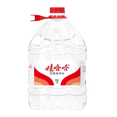 娃哈哈纯净水12L×1桶