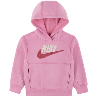 Nike耐克男女童新款休闲针织套头衫运动舒适连帽卫衣IO5968-639