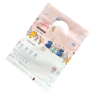 小号加厚外贸20*28CM塑料手提袋 礼品购物袋服装饰品零食包装袋子