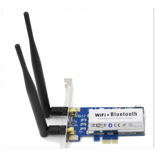 MINIPCI-E转台机PCI-E转接卡迷你PCIE笔记本无线网卡适配器带蓝牙