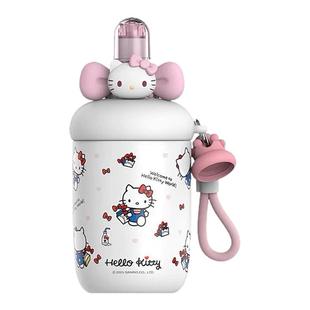Hellokitty联名保温杯女生高颜值吸管杯闺蜜情侣生日礼物实用水杯