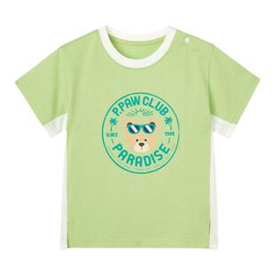 PawinPaw卡通小熊童装春夏季男宝宝宽松简洁短袖T恤百搭
