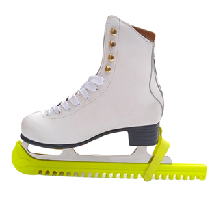 冰刀鞋刀套花样冰刀花刀球刀可调弹簧保护刀套防滑黄色蓝色红色黑