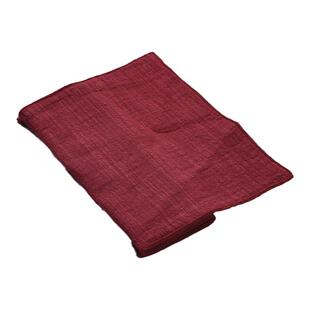 茶巾棉麻双竹节全棉加厚吸水茶具机刺绣花logo定制茶席茶垫韵布艺