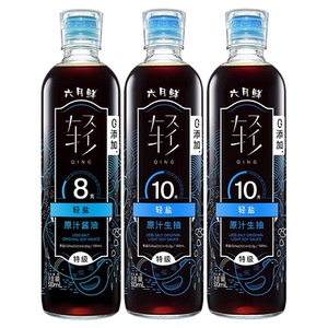 六月鲜轻盐原汁酱油组合